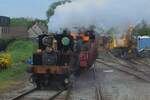 YVONNE shunts at Maldegem during the Steam Weekend on 6 May 2023.