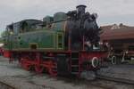 TOM, former Hoogovens Lok 22 runs light at the SCM in Maldegem on 6 May 2023 during the Steam Weekend.