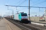 Alpha Trains 2903 passes through Antwerpen Luchtbal on 20 April 2013.