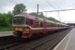 Antwerpen-Zuid was host to bad weather, rain and NMBS 920 on 30 May 2013.

