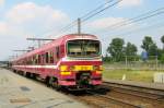 NMBS 913 calls at Antwerpen-Noorderdokken on 29 August 2013.