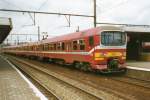 Scanned picture of NMBS 949 at Antwerpen Berchem on 24 July 1997.