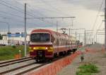 NMBS 941 calls at Antwerpen-Luchtbal on 22 May 2014.