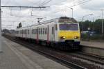 NMBS 311 departs from Antwerpen-Luchtbal on 18 June 2014.