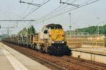 SNCB 7837 thunders through Antwerpen-Luchtbal on 13 April 2006.