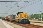 SNCB 7861 hauls a mixed freight through Antwerpen-Luchtbal on 23 May 2011.