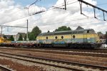 NMBS 5531 passes through Antwerpen-Berchem on 29 June 2016.