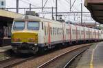 NMBS 839 quits Antwerpen-Berchem to Puurs on 18 August 2024 -a non-tagged EMU in Belgium is rather rare these days...