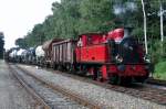 Belgian build Meuse-type No.3 BISON brings in a photo freight in Loenen on 6 September 2015.