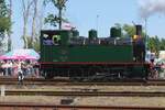 HELENA, a.k.a. Tubize 2069 from Dendermonde, takes part in the annual steam loco parade at Wolsztyn on 4 May 2024.