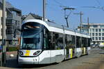 De Lijn 7455 CAF Urbos 100 bi-directional build in 2024.
Line 10 P+R Schoonselhof.
Location: End station Wijnegem Fortveld.
05-03-2025