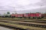 Shunt job done, 742 331 is about to leave with Pardubice hl.n. a short freight hopper on 4 June 2013.