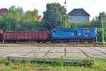 Last shunting duties for the day of 742 289 at Rakovnik on 16 May 2018.