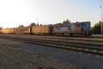 CD Cargo 742 228 stands early on 22 September 2020 in Satalice.