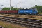 CD Cargo 230 03 stands at Jihlava with a short freight on the morning of 30 May 2025.
