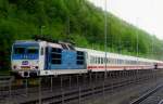 CD 371 201 hauls EN AURORA in Bad Schandau on 2 May 2011.