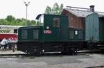 212E-001 stands in the Czech railway museum of Luzna u Rakovnika on 13 May 2012.