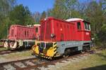 The railway Museum of Luzna u Rakovnika houses two little shunters and on 11 May 2024 Prasotka 701 667 was seen there.