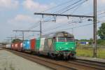 SNCF FRET 67471 with intermodal train at Antwerpen-Noorderdokken on 29 August 2013.

