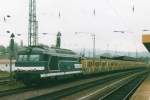 Saarbrcken Hbf saw 67423 leave to Metz on 24 July 1998.