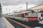 SNCF 67606 with a CoRail service to Laon waits for departure at Paris Nord on 19 September 2004.