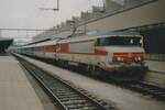 On 24 July 1997 SNCF BB 15029 -still with asymmetric ventilation grilles- stands at LUxembourg Gare with EC 'Victor Hugo' to Paris Est.