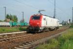 CapTrain 37520 trains its muscles in Grosskorbetha on 30 May 2010.