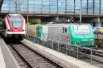 At Basel SBB, only this snap-shot of 37045 could be taken on 29 June 2013.