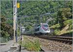 A TGV! at Villeneuve? - not that I have never seen one here, BUT in spring 2017 the last TGV de Neige ran from Lausanne towards Valais and back, because the connection could no longer be offered due
