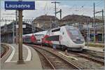 The  Olympia  - TGV Rame 4718 will be made available as TGV Lyria 9774 to Paris Gare de Lyon (via Genève) in Lausanne.