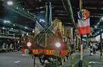 Paris-Orleans 340 stands in the Cité du Train in Mulhouse on 24 September 2010. The dark space does not make photographing the exhibit much easier!