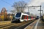 Abellio ET25 2302 runs through Arnhem-Velperpoort on 1 December 2017.