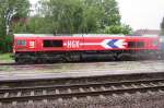 Profile shot of HGK 668 stabled at Grosskorbetha on a rainy 2 June 2013.

