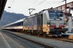 On 3 April 2017 Lokomotion 193 772 calls at Kufstein in Meridian-service.