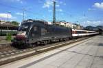 U2-072 with SBB stock at Mainz Hbf on 2 July 2013.