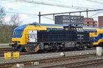 MRCE 1627 is stabled at Amersfoort on 16 April 2016.