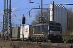 MRCE/SBCI X4E-660 rounds the curve at Pratteln on 13 February 2024.