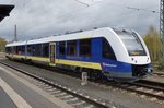 NWB 1648 305 stands idle at Uelzen on 28 April 2016.