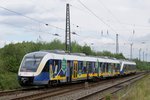 NWB 648 436 is about to call at Rheinhausen on 16 September 2016.