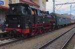 PRESS's 86 333 was guest in Benesov u Prahy with an extra train on 27 September 2025.
