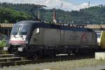 On 3 JUne 2015 TX Log U2-029 waits for departure at Kufstein.