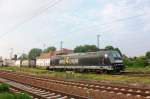 R4C 185 563 in Grosskorbetha on 30 May 2010. R4C (Rail4/for Chemicals) was since 2007 until 2010 part of Veolia, nowadays CapTrain.