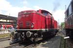 V 100 2299 stands at the museum in Neustadt (Weinstrasse) on 31 May 2014.