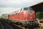 With DB -Umbauwagen 221 135 stood at Kaldenkirchen on a glorious 12 August 2006.