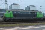 Former AIX 225 073 is stabled at Karlsruhe Hbf on 28 december 2024.