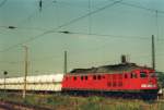 With a cement train 232 529 calls at Naumburg (Saale) on 30 May 2007.