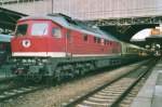 Scanned picture of 234 311 with InterRegio to Grlitz at Dresden Hbf on 7 November 1999.