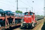 DB 363 707 shunts at Dingolfing on 3 June 2003.