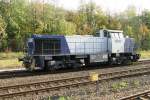 RBH 808 takes a sunbath at Recklinghausen Hbf on 31 October 2013.

