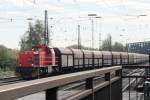 RBH 824 with coal train is about to pass Recklinghausen Sd on 31 October 2013.